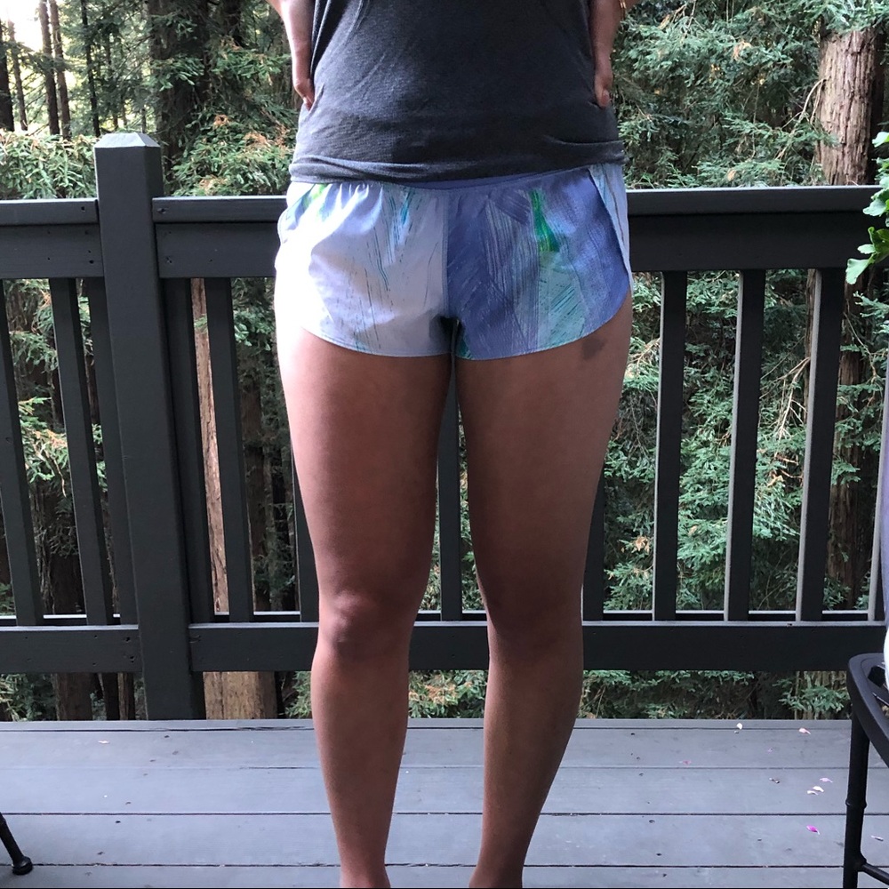 purple lululemon short! discontinued!!